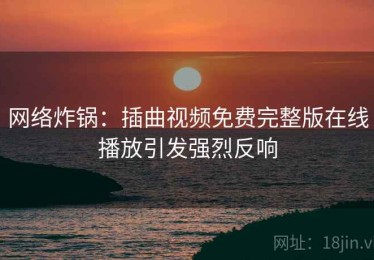 网络炸锅：插曲视频免费完整版在线播放引发强烈反响