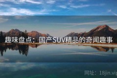 趣味盘点：国产SUV精品的奇闻趣事