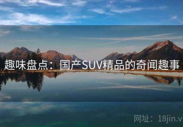 趣味盘点：国产SUV精品的奇闻趣事