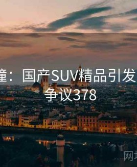 观点碰撞：国产SUV精品引发大讨论 · 争议378