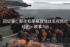 回忆录：那次和草莓视频丝瓜视频的经历 · 故事766