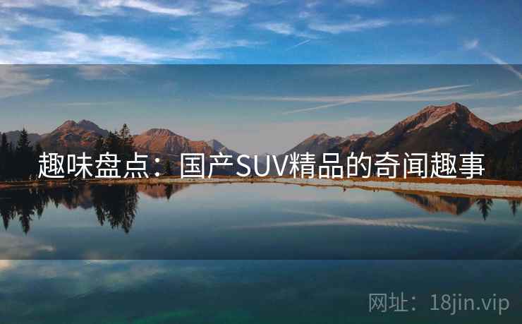 趣味盘点:国产SUV精品的奇闻趣事 趣味盘点:国产SUV精品的奇闻趣事