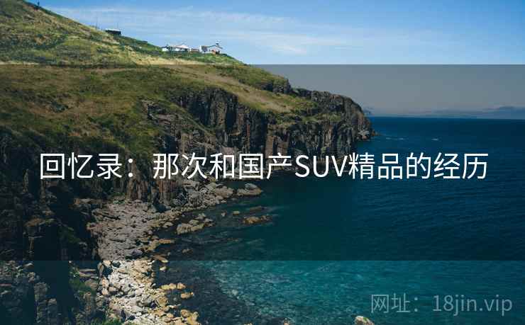 回忆录：那次和国产SUV精品的经历